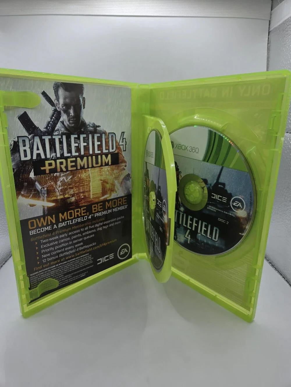 Battlefield 4 (Microsoft Xbox 360, 2013, EA, M)